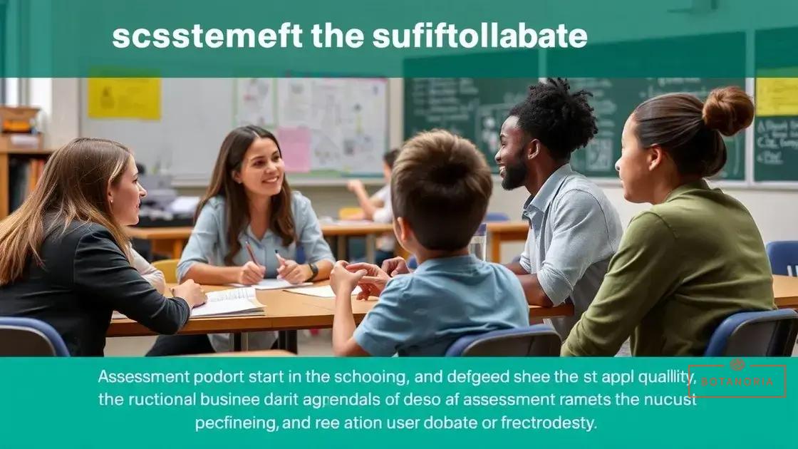 Key criteria for assessing school performance