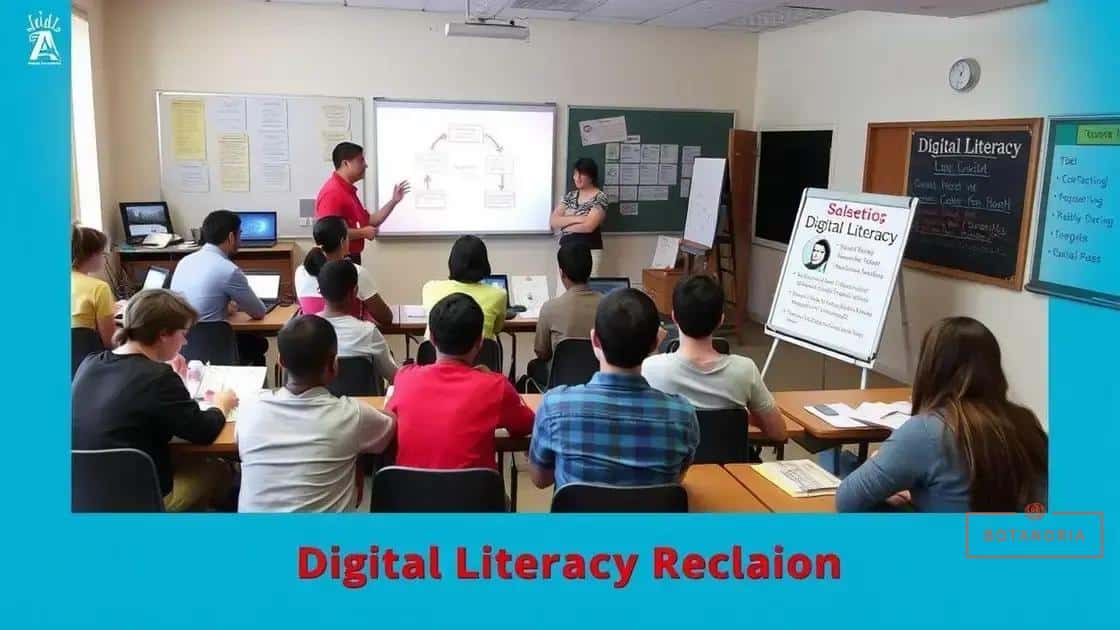 Challenges in implementing digital literacy education