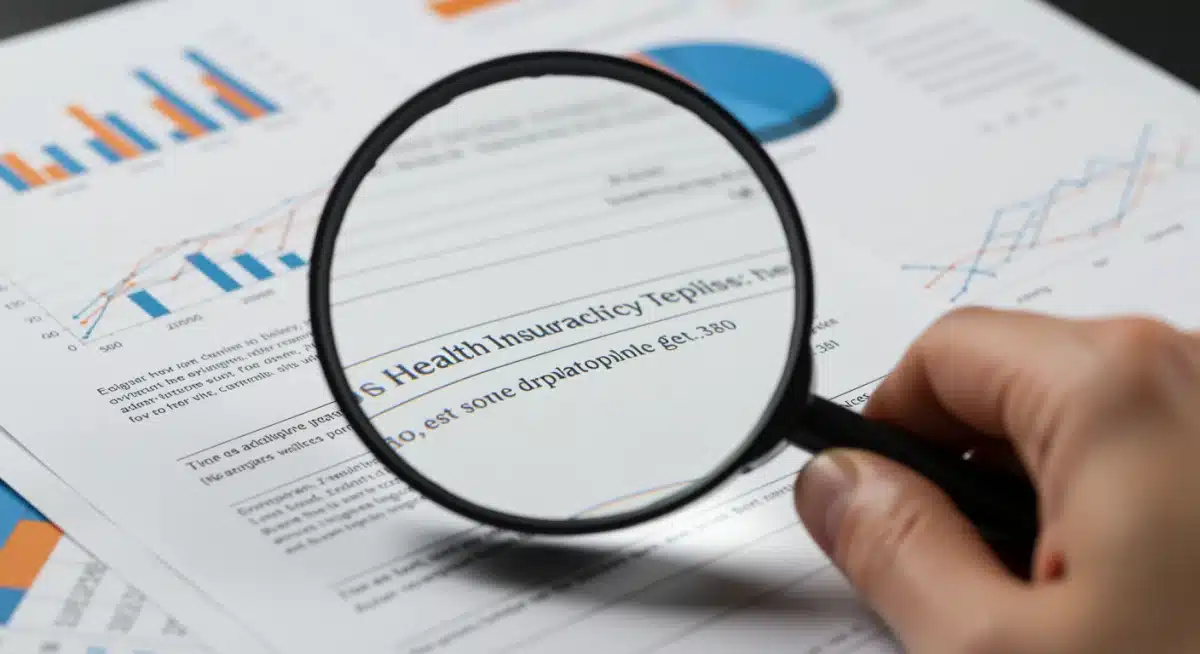 Detailed review of health insurance policy documents