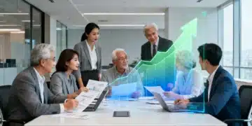 Group of people reviewing retirement plans with PBGC updates for 2026