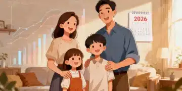 Family smiling, symbolizing financial security with FEGLI life insurance in 2026