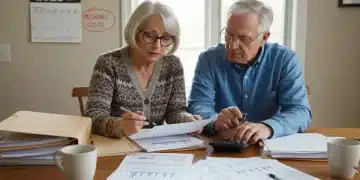 Senior couple planning finances for Medicare cost increases in 2026