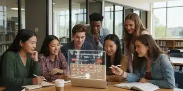 Students reviewing 2026 early application deadlines for US universities