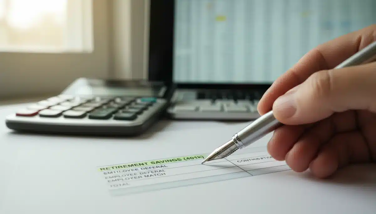 Analyzing 401(k) contribution statements for strategic planning