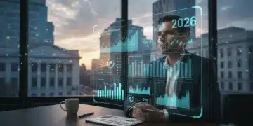 Person analyzing economic data related to 2026 unemployment benefits and policy changes