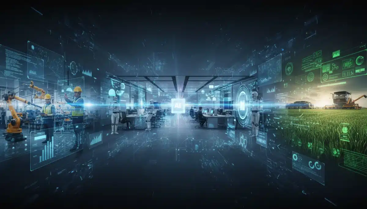 AI and automation transforming US industries and job roles