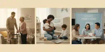 Diverse caregivers receiving support for FMLA benefits in 2026