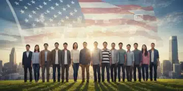 Immigration Policy Shift: New Visa Quotas Affect 150,000 Applicants Diverse group of immigrants looking forward to new opportunities in the US under new visa quotas.