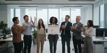 Employees celebrating new FMLA protections in 2026