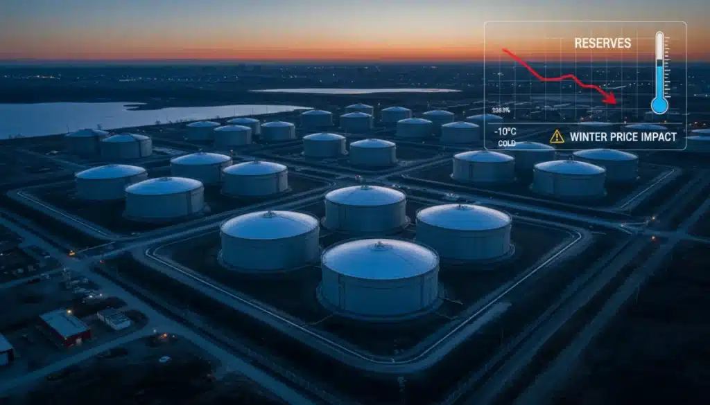 US Oil Reserves Drop: Winter Price Impact Explained